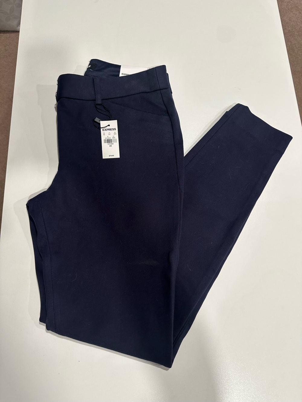 Express Navy Skinny mid rise  Pants with Tags